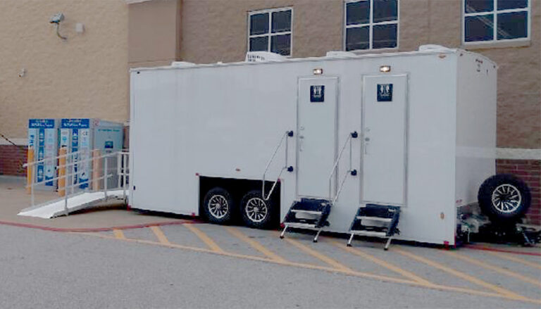 Ada Accessible Restroom Trailer Shower Trailer Rentals Vip Restroom Trailers