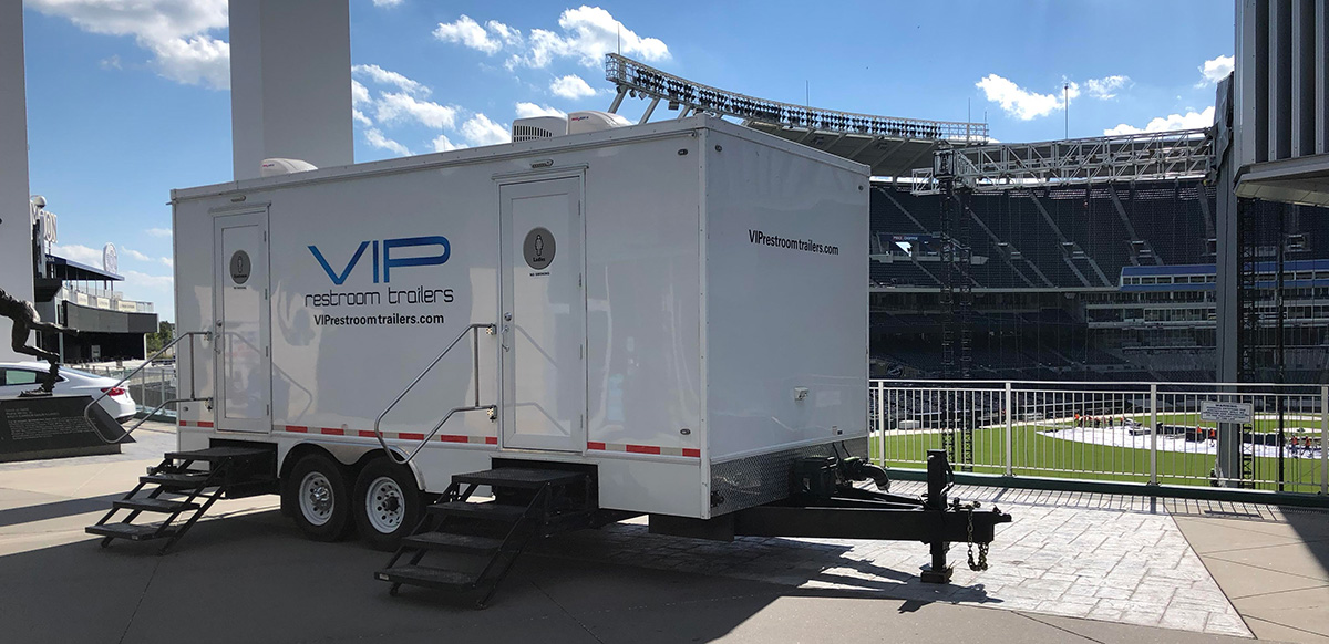 Luxury Restroom Trailers For Concerts Sporting Events Vip Restroom Trailers